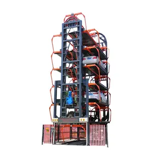 Mechanical carousel parking Building Smart Vertical Parking Lift Rotary Car Parking System