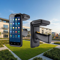 PDA portable Android 15 robuste sans fil avec écran de 5,72 pouces, batterie de 10000 mAh, lecteurs/scanners RFID passifs HF 13,56 MHz PSAM et étiquettes RFID pour bibliothèque
