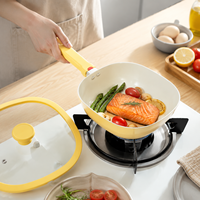 Poêles antiadhésives, ustensiles de cuisine, poêle à frire pour cuisinière à induction, cuisinière électrique, maison, appartement, camping en plein air