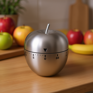 Temporizador Metaltex Apple de 60 Minutos, Temporizador de Cocina con Cuenta Regresiva - Product Image 3