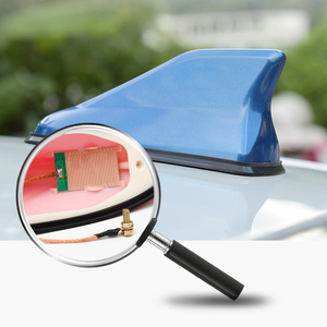PUERXIN – <span class=keywords><strong>antenne</strong></span> FM universelle pour voiture, amplificateur Radio 7 couleurs, <span class=keywords><strong>antenne</strong></span> décorative pour toit, aileron de requin - Product Image 2