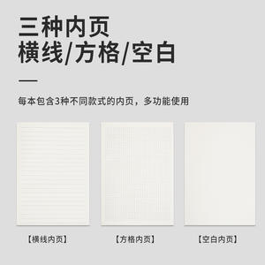 ชุดของขวัญสมุดโน้ตหนังพรีเมียม Ping An Bank ขนาด A5 เข้าเล่มไร้สาย พกพาสะดวก ดีไซน์สร้างสรรค์ พิมพ์ลายดิจิทัล - Product Image 3