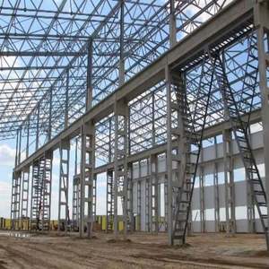 Edificio Metálico Prefabricado de Acero para Diseño Industrial, Almacén, Escuela y Hospital a un Precio Económico - Product Image 1