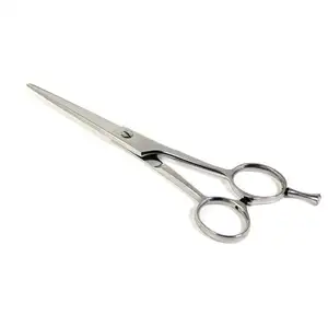 Qualidade profissional Barber Hair Cutting Scissor Silver and Gold Color Atacado Salon Scissors Barber Scissors Paquistão