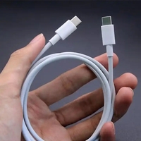 Schnelleres Laden PD 20W USB-C zu Typ-C Nylon-Stromkabel 1M/2M für iPhone Samsung