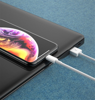 Câble de charge USB 1M 3FT USB-A vers Type-C 8 broches, câble de synchronisation de données USB Type C 8 broches, charge rapide pour iPad, iPhone, Samsung, Huawei