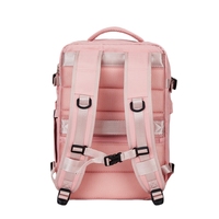 Mochila de viaje impermeable grande para hombre y mujer, compartimento para ordenador portátil deportivo de negocios personalizado extensible para senderismo con puerto de carga USB