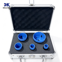 Kit de scies cloches diamantées professionnelles pour carrelage, outils de perçage pour céramique, porcelaine et maçonnerie