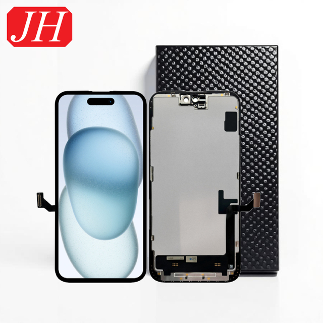 JH Wholesale Original Quality LCD Screen For ip 15 Plus FHD Replacement Display Repair Parts