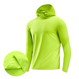 T-shirts en gros femmes coton blanc uni grande taille à manches longues col rond hommes sport t-shirt - Product Image 4