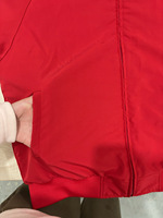 Veste en satin pour homme, style F1, broderie artisanale, design classique noir et rouge, personnalisable, imperméable, pour l'hiver, très vendue