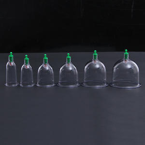 Juego de Ventosas de Masaje al Vacío de Material Plástico, Antiexplosión, Certificado CE, Alivio del Dolor Antirreumático, Uso en Todo el Cuerpo - Product Image 1