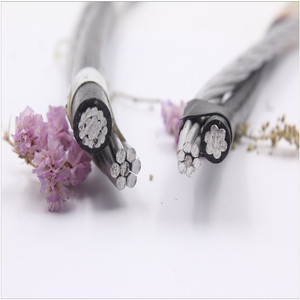 600V dây dẫn nhôm xlpe cách điện <span class=keywords><strong>Duplex</strong></span> <span class=keywords><strong>Triplex</strong></span> <span class=keywords><strong>quadruplex</strong></span> dịch vụ thả cáp #6 #4 #2 AWG overhead ABC cáp giá - Product Image 3