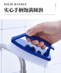 Sunshine Factory Direct brosse de nettoyage robuste support en plastique en forme de fer avec nylon Wirehaire PP pour frotter les vêtements de bébé - Product Image 6