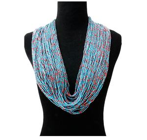 Nouveau collier de perles de rocaille à la mode collier de perles de verre de haute qualité - Product Image 1