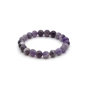 Gelang batu mode, Gelang batu alami, gelang manik-manik batu Amethyst impian