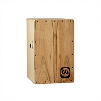 Cajon en bois à tension réglable, double tonalité, avec subwoofer et tabouret pour percussion manuelle