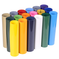 Rollo de vinilo duradero resistente al agua autoadhesivo brillante para exteriores NCF, vinilo de corte de PVC para plotter de corte