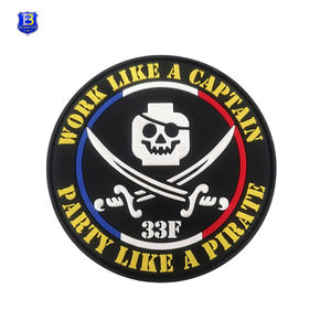 3DアニマルコブラバッジソフトPvcパッチカスタム飛行機エンボス加工ラバーロゴパッチ帽子用 - Product Image 5