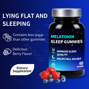 Gomas de dormir personalizables al por mayor caramelos de melatonina para dormir bien para relajarse y dormir - Product Image 4