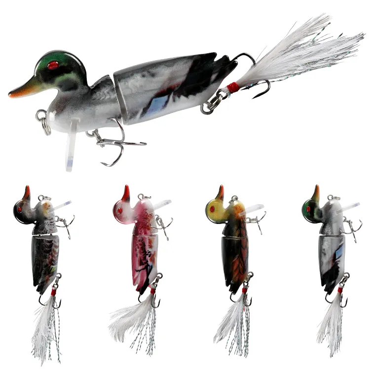 Hard Plastic Duck Lures Topwater Floating Jointed Swimbait High Quality Fishing Lure