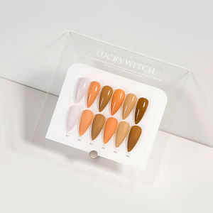 AILANUO - Set de Esmalte de Uñas en Gel UV de Invierno con Diseño Único, Colección de 6 Colores, Botella de 15 ml, Lámpara LED Gratis, Vegano, No Tóxico, Ecológico - Product Image 3