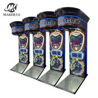 Street Amusement Boxmaschine Arcade-Punching-Automat Outdoor Fiberglas Münzbetriebene Spiele