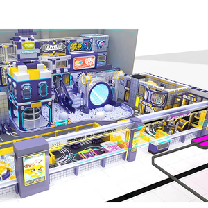 Attraente Parco Giochi in Plastica per Interni per Intrattenimento Familiare e <span class=keywords><strong>Attività</strong></span> Fisica Uso Commerciale Alta Capacità - Product Image 2