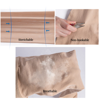 Bas de Compression Médicale Personnalisés 20-30mmHg pour Infirmières, Circulation, Bout Ouvert, Mi-Cuisse et Mi-Mollet, pour Varices