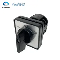 LW8-10/2 On-Off-On Omschakeling Rotary Cam Switch 660V 10A 2 Polen 3 Positie 8 terminals Zilver Contact Controle Circuit