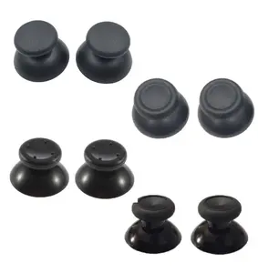 Black Color For XBOX One Controller Thumbsticks Caps Thumb Grip Cap Analog Stick Cover for PS5/PS4/PS3 Joystick