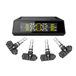 Posicionamiento automático coche 4 neumáticos TPMS Obd reinicio <span class=keywords><strong>Solar</strong></span> control de presión de neumáticos sensores internos sistema sensores en el interior - Product Image 1