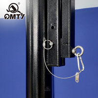 Sistem Pengaturan Cepat Tiang Voli Baja dengan Pengencang Ratchet