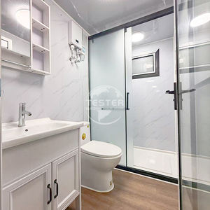 Pabrik Cina 20 kaki 40 ft kontainer dapat diperluas bingkai wadah rumah 2 3 4 kamar tidur dikonversi wadah nenek rumah - Product Image 6