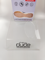 Présentoir acrylique transparent de support de chaussure pour le modèle d'étagère au détail en plastique de luxe de magasin et de supermarché