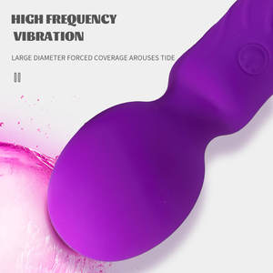 미니 진동기 섹스 토이 여성 10 주파수 바디 마사지 제조 업체 작은 진동기 av 마법의 지팡이 - Product Image 5