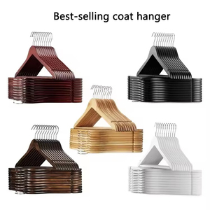 Échantillon Gratuit – <span class=keywords><strong>Cintre</strong></span> Rond en Bois Personnalisable pour Vêtements d'Enfants, Idéal pour Garde-Robe, Manteaux, Costumes, avec Logo, pour Usage Commercial ou Domestique - Product Image 1
