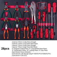 Juego de Herramientas de Reparación de Automóviles de 421 Piezas, Kit de Herramientas Profesional para Mecánicos de Automóviles, Llave de Tubo, Herramientas Manuales para el Mantenimiento de Vehículos