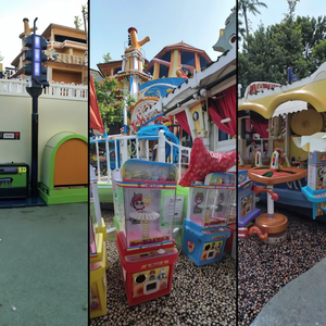 Mini Clip de tarjeta automático Arcade DIY Kit de juego de premio que funciona con monedas hecho a máquina Metal madera Premio jugadores para jugadores proyectos de bricolaje - Product Image 1