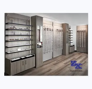 高品质眼镜店室内设计太阳镜展示柜展示供应商