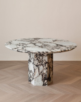 Table basse en marbre Calacatta Viola pour décoration intérieure, provenant de Refine Stone Supply
