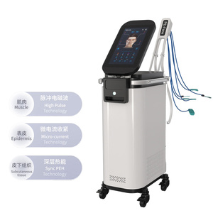 Mới đến peface 6 miếng vlineface cơ bắp điêu khắc từ tính không xâm lấn mặt trán nâng nếp nhăn loại bỏ mắt Túi thiết bị - Product Image 2