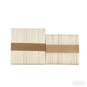 Matériaux pour loisirs créatifs avec bâtonnets de glace, modèles à construire, bâtonnets de glace, petits bâtonnets en bois, lattes de bois, copeaux de bois - Product Image 5