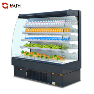 Refrigerador Comercial Multipuertas Abierto para Exhibición en Supermercados, Refrigerador para Exhibición de Vegetales, Refrigerador para Leche - Product Image 1