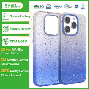 Soonleader Nouvelle <span class=keywords><strong>coque</strong></span> de téléphone en silicone liquide dégradé recyclé pour <span class=keywords><strong>iPhone</strong></span> 15 Pro Max - Product Image 1