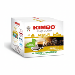 Capsule di Caffè Kimbo Amalfi Blend, 50 ESE 44mm, Set Riutilizzabile, Coperchio in Carta, Metallo, Plastica, Ceramica o PLA - Product Image 2