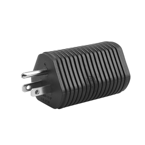 Adaptateur de prise mâle et femelle <span class=keywords><strong>NEMA</strong></span> 5-15P vers <span class=keywords><strong>5-20R</strong></span> RV, adaptateur de prise domestique 15 ampères vers adaptateur d'alimentation CA 20 ampères - Product Image 1