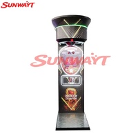 Machine de jeu de boxe électronique d'arcade d'intérieur, équipement de divertissement à monnayeur, modèle Kick Boxer en métal, version anglaise, vente en gros usine