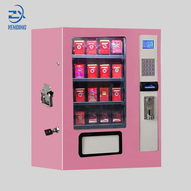 Mini Vending Machine for Cigarettes Snack Smart 24 Hours Self-service Automatic Milk Food Snack Drink Mini Vending Machine