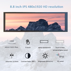 8.8&quot; Capacitive Touch 480x1920 Long Strip Portable <strong>Monitor</strong> Stretched Bar <strong>LCD</strong> Second Screen <strong>USB</strong> Aida64 Sub <strong>Display</strong> CPU GPU HD-MI - Product Image 3